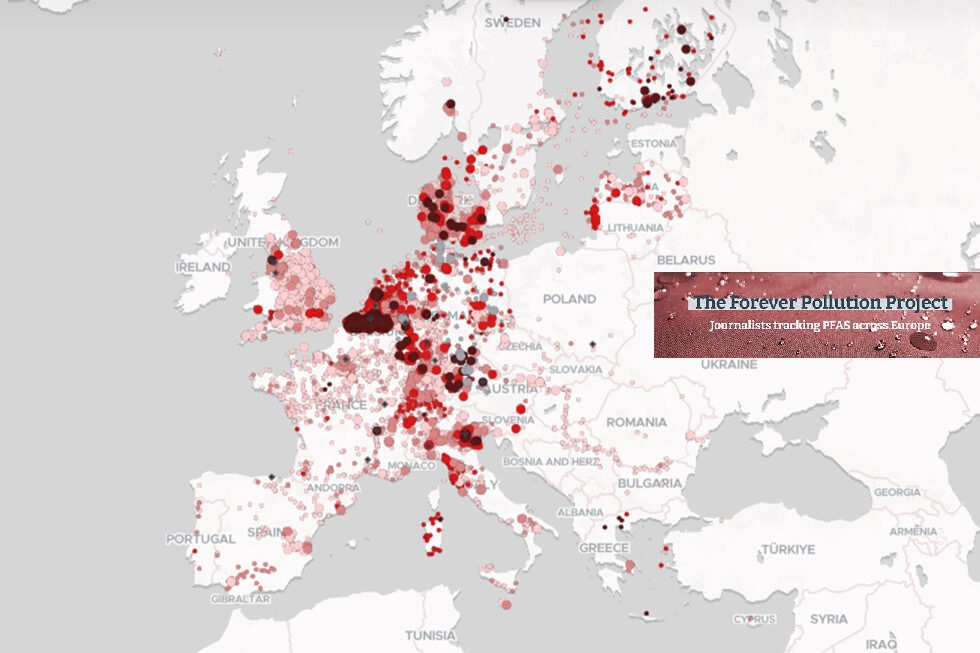 Indagine internazionale: massiccia contaminazione da Pfas in Italia 1 Pfas