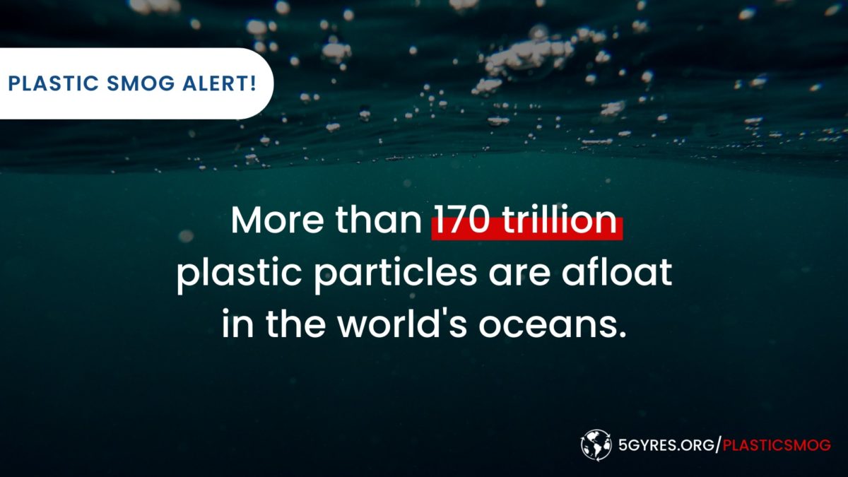 Plastic smog: negli oceani del mondo ci sono più di 170 trilioni di pezzi di plastica galleggianti (VIDEO) 1 Plastic smog 1