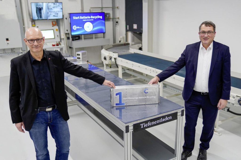 Riciclo batterie e celle al litio volkswagen