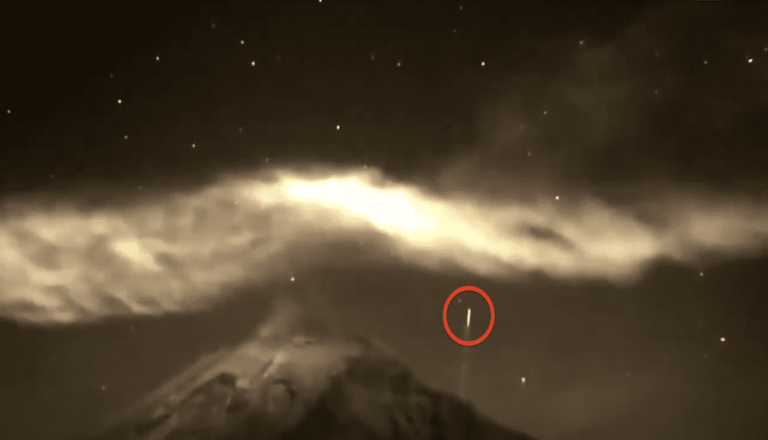 UFO Popocatepetl
