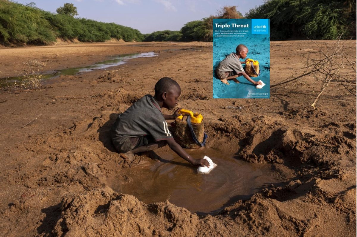 Una triplice minaccia di crisi legate all’acqua mette in pericolo la vita di 190 milioni di bambini