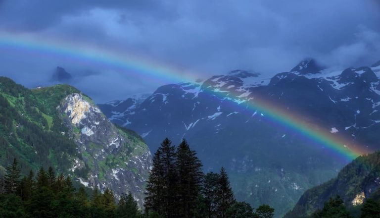 arcobaleno montagna