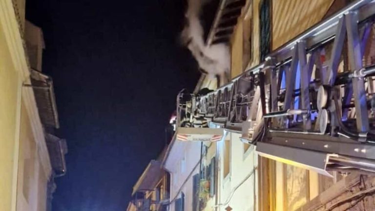incendio appartamento in via cassia interna a vetralla