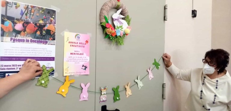 laboratorio decorativo pazienti oncologiche belcolle