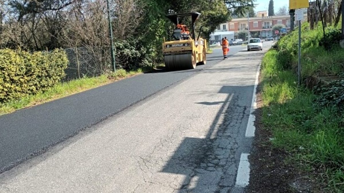 lavori strada provinciale valle di vico 2