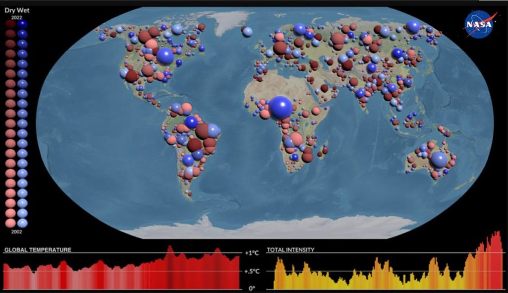 riscaldamento globale rende la siccita e gli eventi umidi estremi piu frequenti e intensi 1