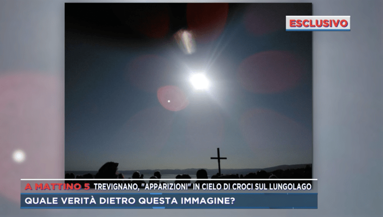 Ancora “visioni”. Madonna di Trevignano, una testimone: “Ho fatto una foto al panorama ed è uscita la Santa Vergine” 1 visioni a trevignano