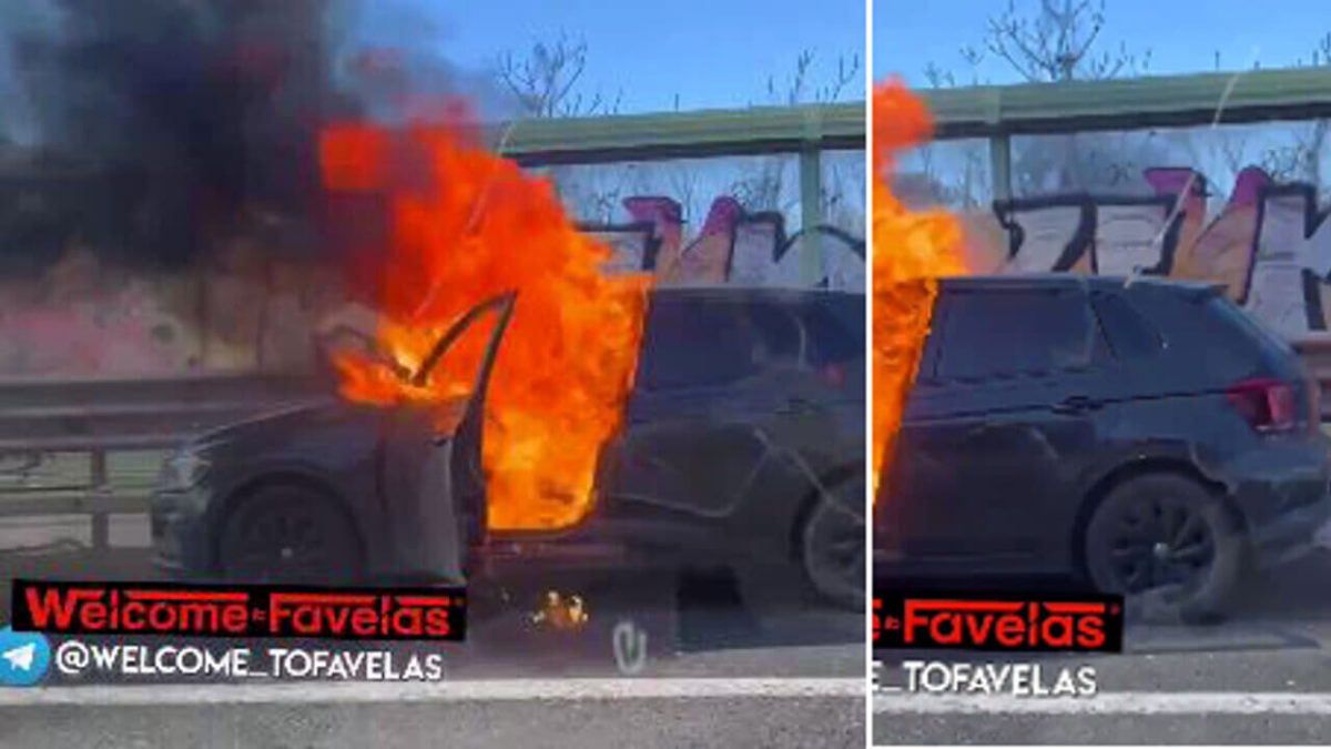 LAZIO | Fa un video all’auto in fiamme invece di prestare soccorso, l’automobilista muore bruciato
