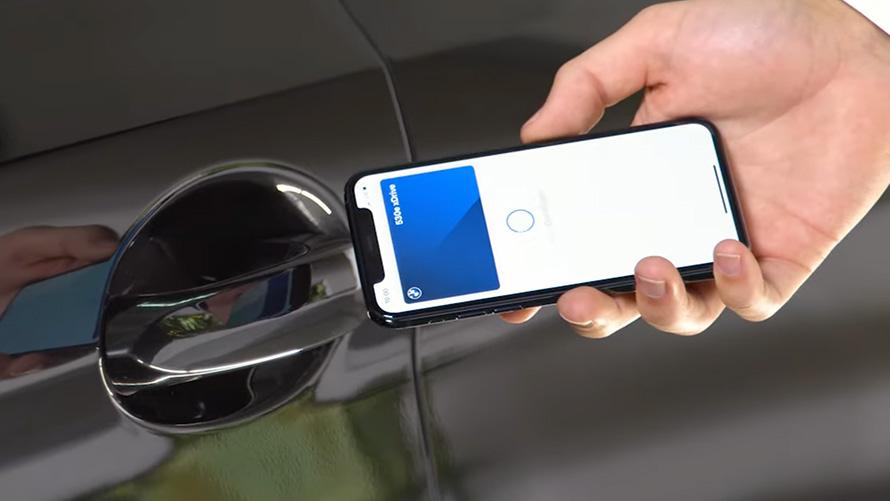 bmw digital key smartphone