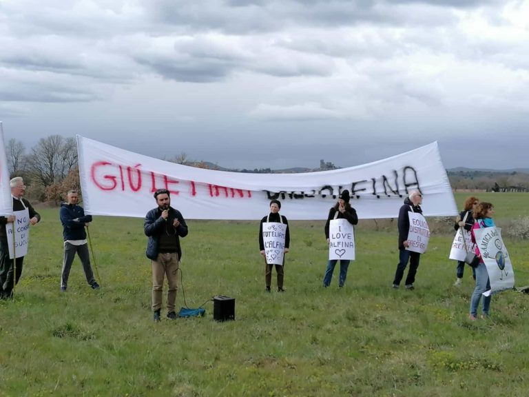 manifestazione contro eolico a castel giorgio e orvieto 2