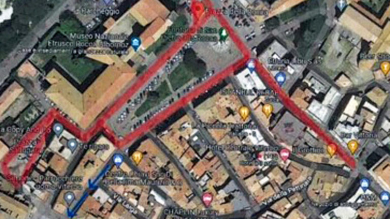 piazza della rocca off limits per il mercato