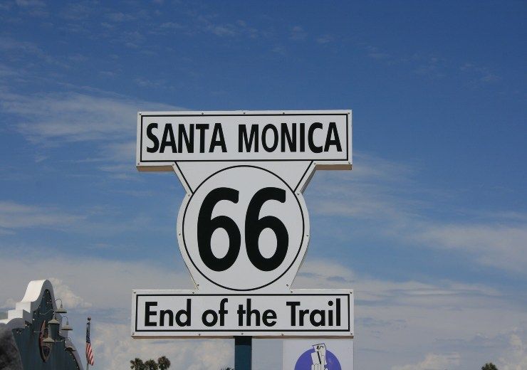 santa monica route 66