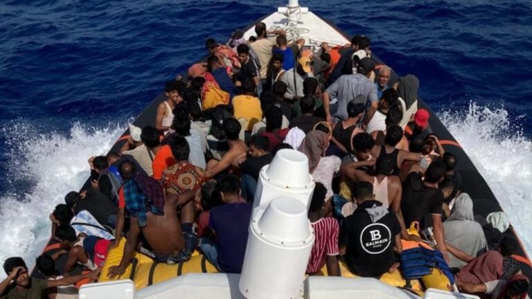 sbarco di migranti