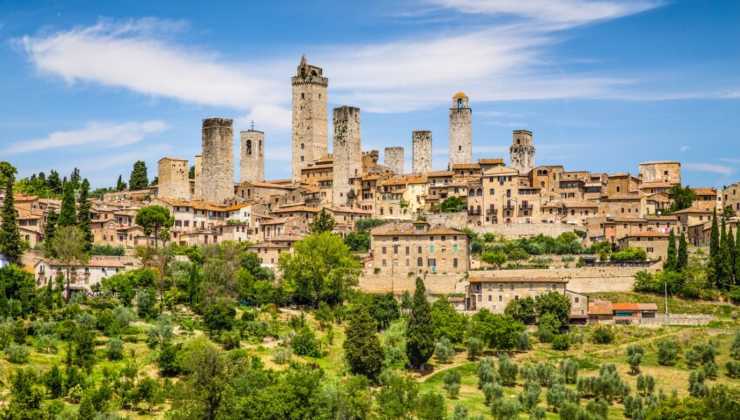 Borgo San Gimignano Toscana