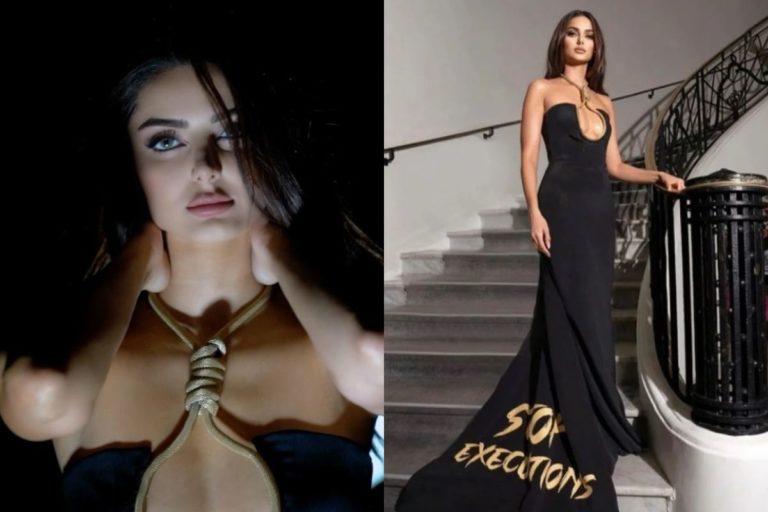 Mahlagha Jaberi vestito cannes iran significato cappio