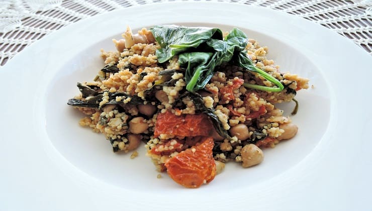 cous cous con verdure