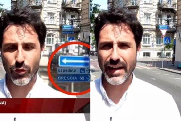 giammarco sicuro giornalista rai fake news kiev brescia