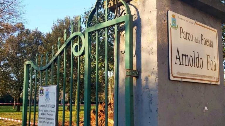 parco della poesia arnoldo foa