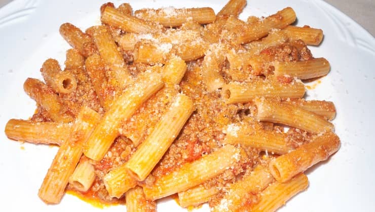 piatto di pasta del carrettiere