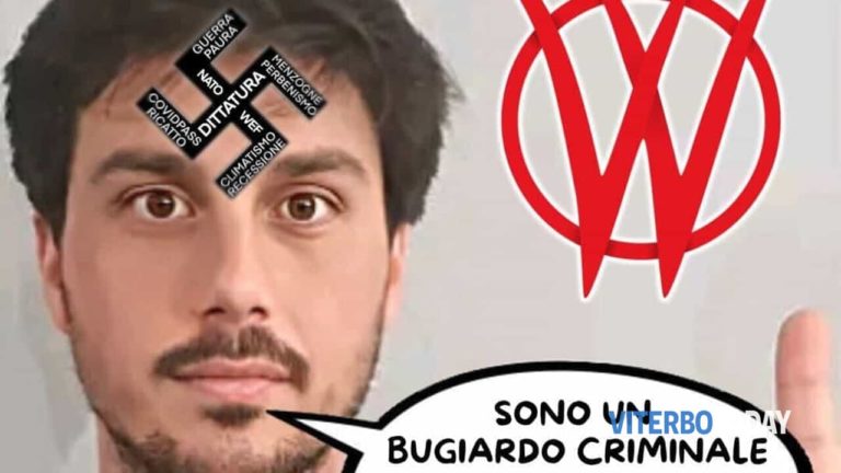 vignetta no vax contro emanuele maggi 2