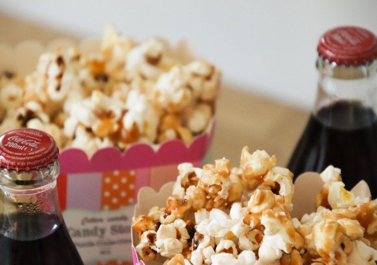 Mangiare spesso i pop corn