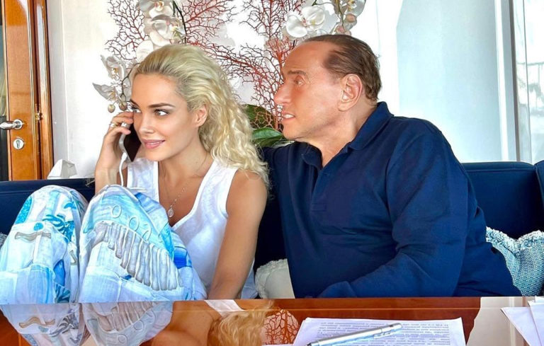 Marta Fascina e Silvio Berlusconi