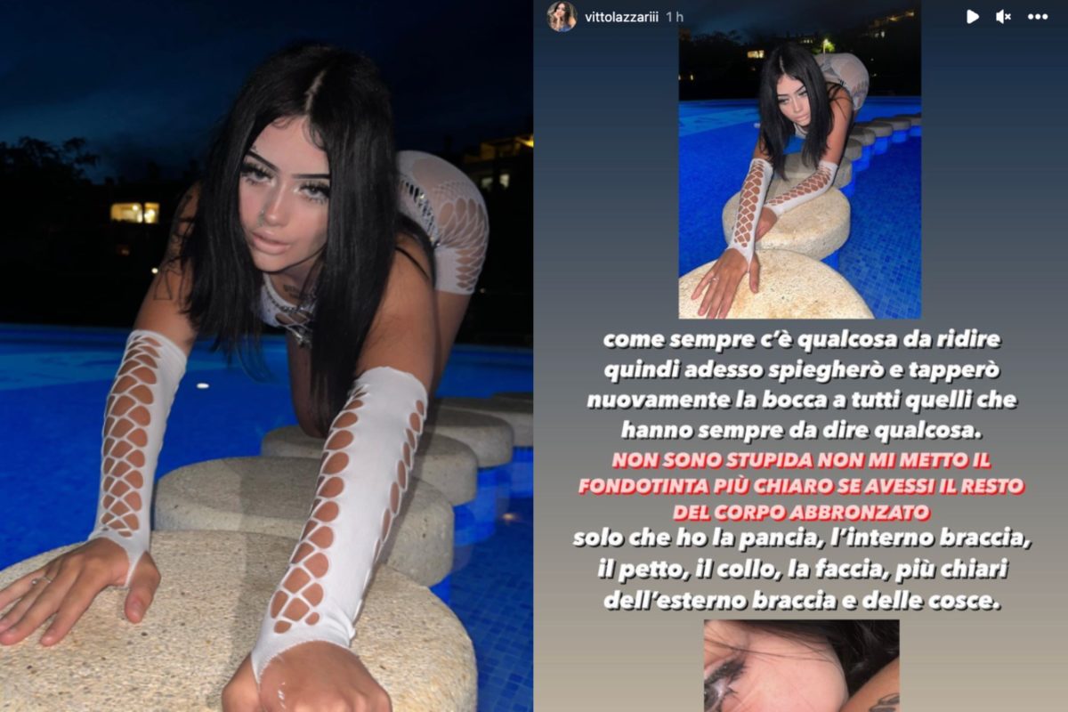 “Ma come ti trucchi?”, Vittoria Lazzari risponde alle critiche sul suo make-up! 1 VIttoria Lazzari critiche trucco