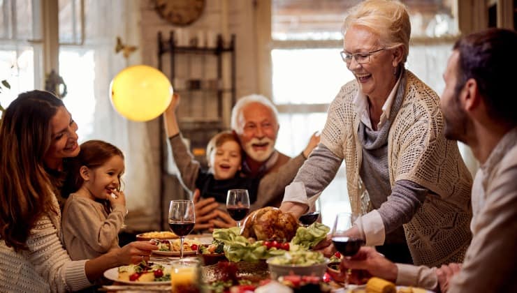 pranzi della domenica in famiglia