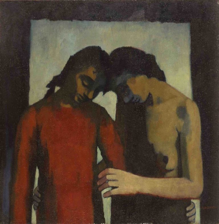 lecco Felice Casorati Due donne figure 1944 olio su tela Museo della Permanente Milano 1875x1920 1 1000x1024.jpeg