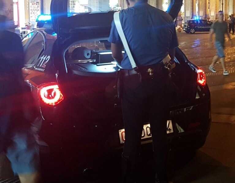 PIAZZA DANTE I Carabinieri intervenuti 1.jpg
