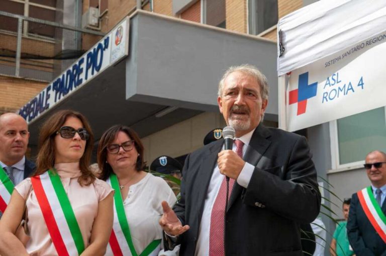 Presidente Regione Lazio Francesco Rocca Ospedale Padre Pio Bracciano.jpg
