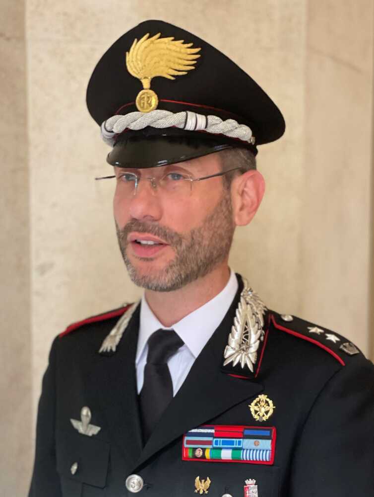Tenente Colonnello Stefano Tosi nuovo comandante del Gruppo Carabinieri di Ostia.jpg