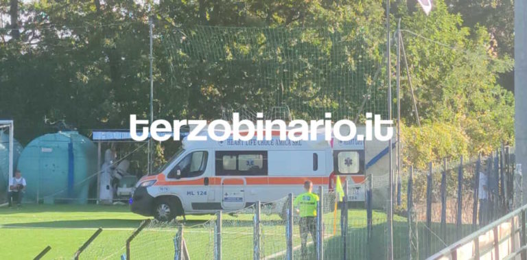 infortunio ciaccia tolfa borgo palidoro coppa italia promozione ambulanza 1.jpg