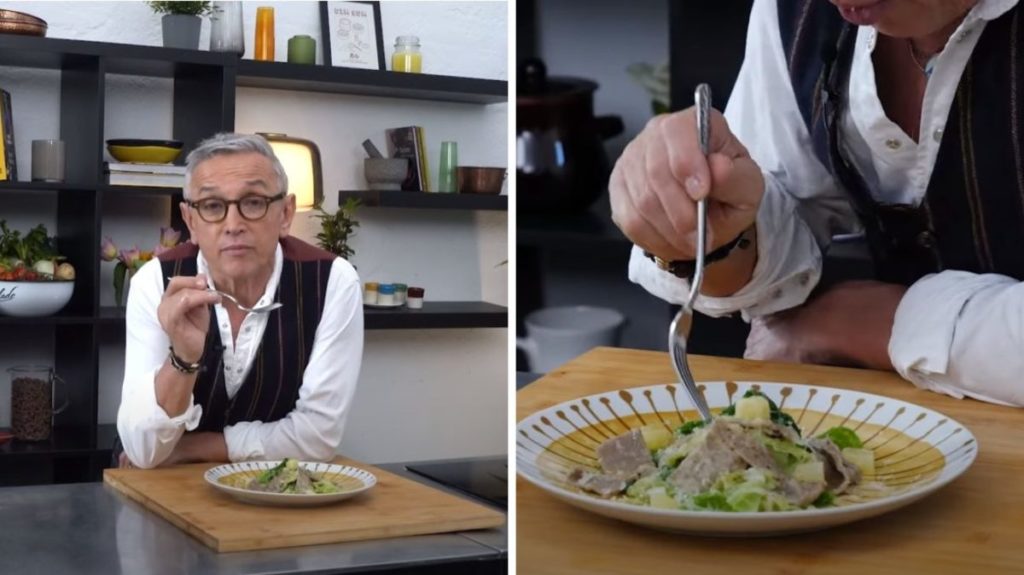 Bruno Barbieri e la ricetta perfetta per i primi freddi lo chef ha cucinato un piatto amatissimo.jpg