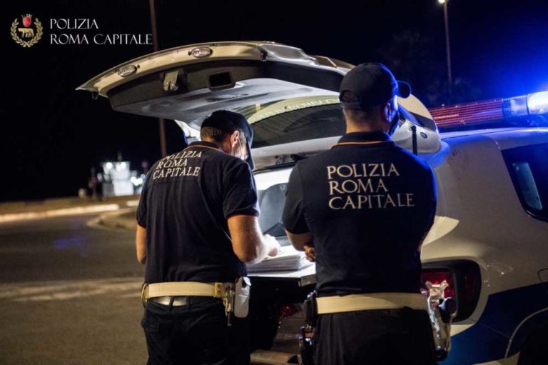 Controlli serali Polizia Locale Roma archivio.jpg