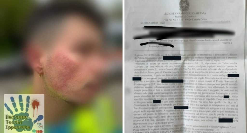 Napoli paziente minaccia infermiera.jpg