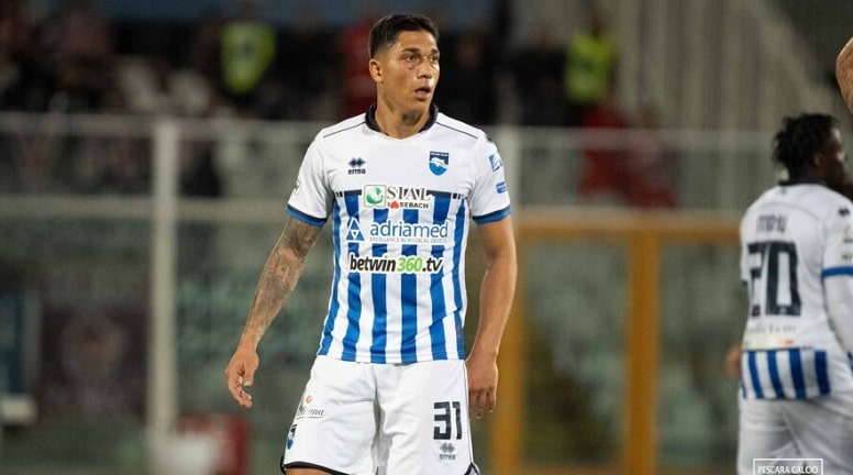 Verso Entella-Pescara: Tommasini è rientrato in gruppo, liguri con tre assenze 1 TOMMASINI 3.jpg