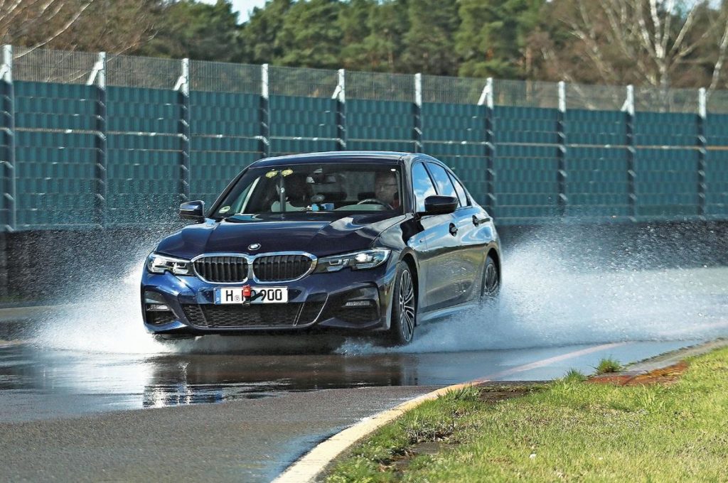 Test gomme invernali 225 45 R18 Autobild 2023 Frenata su bagnato.jpg