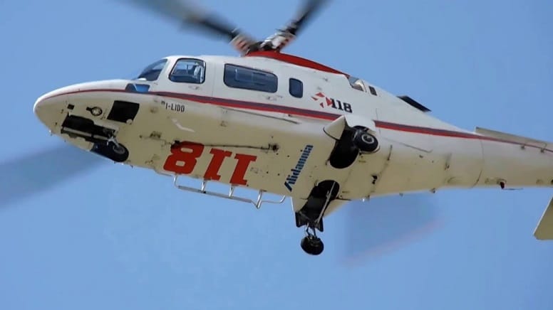 Precipita per dieci metri in un dirupo a Caramanico Terme, morto un 59enne 1 elisoccorso 118.jpg