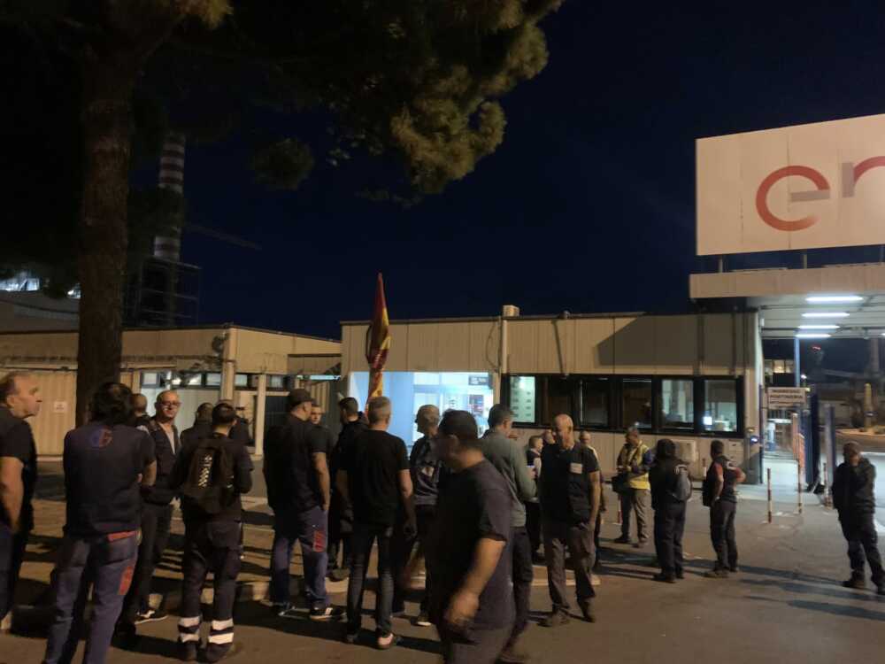 Presidio a Torre Nord, il Pd Civitavecchia con i lavoratori 1 presidio lavoratori torre nord centrale enel civitavecchia 2.jpg