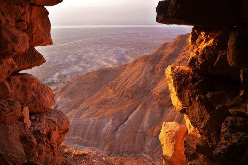 view of the desert from a cave m 500x333.jpg