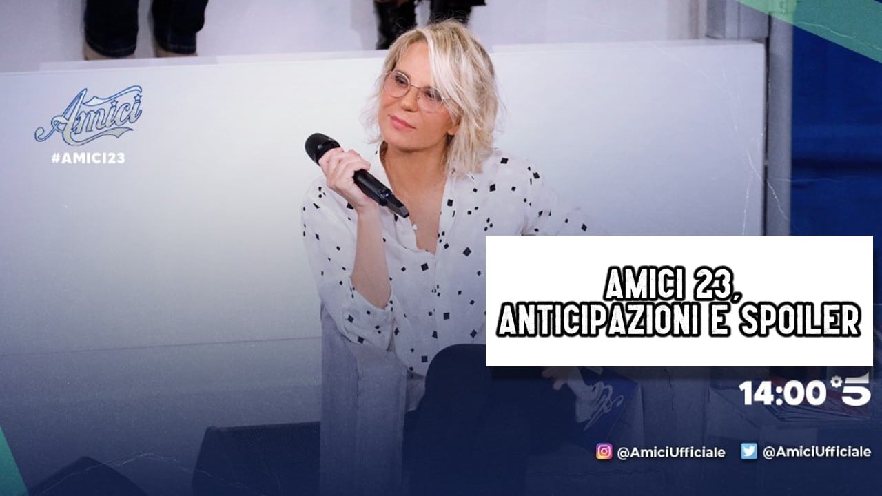 Amici 23, spoiler registrazione 16 novembre: anticipazioni nona puntata 1 Amici 23 spoiler registrazion.jpg
