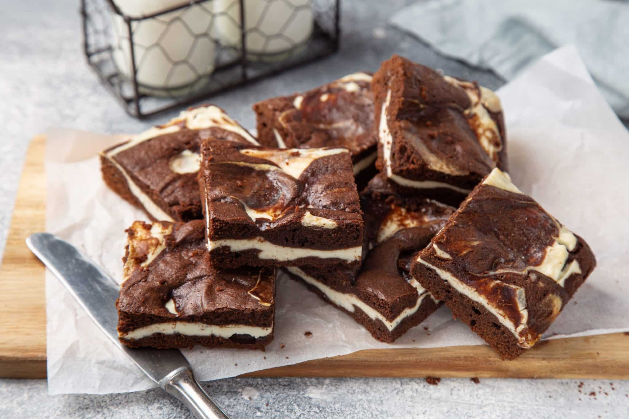 Brownies cremosi cioccolato e vaniglia: deliziosi! 1 Brownie al cioccolato scaled.jpg