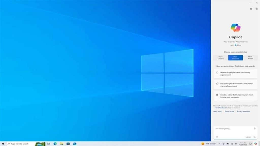 Copilot il nuovo software di .jpg