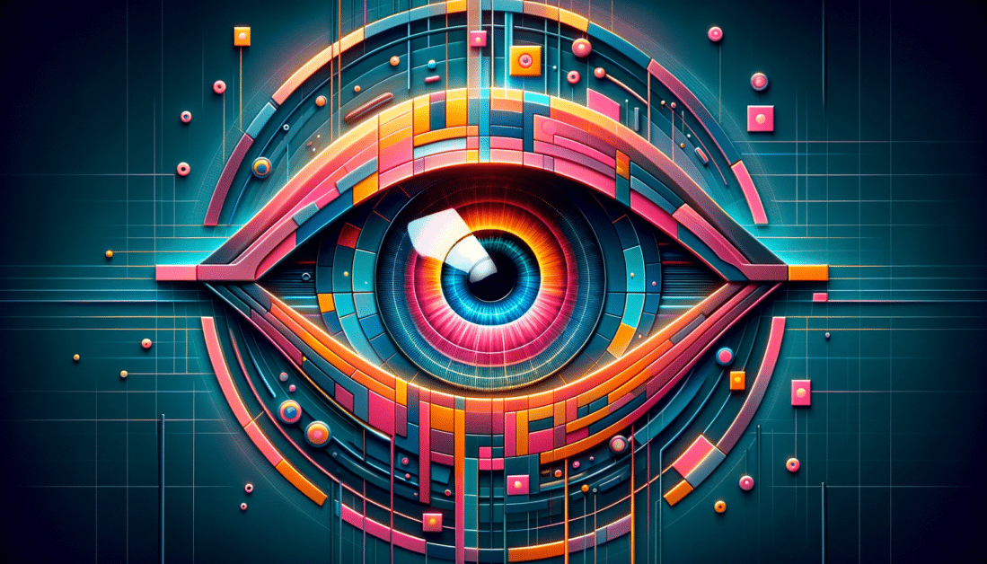 DALL·E 2023 11 20 17.18.42 A large vivid image of an eye resembling the iconic Big Brother concept designed in a modern digital style. The eye should appear as if its par.png