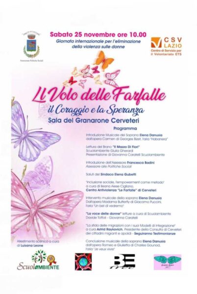 Il volo delle farfalle cerveteri 25 novembre 402x600.jpg
