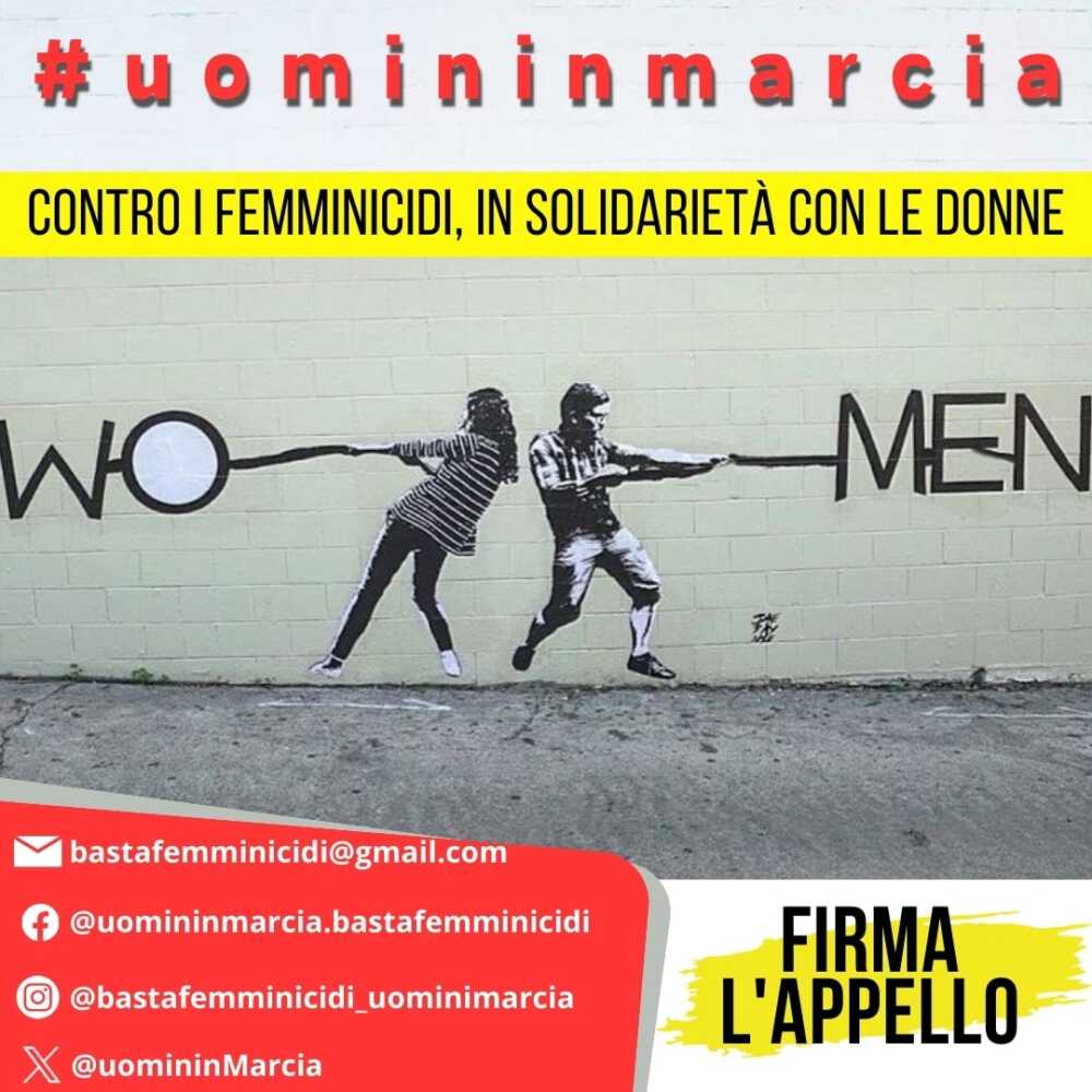 A Ladispoli nasce “Uomininmarcia”, uniti contro i femminicidi 1 ig copertina.jpeg