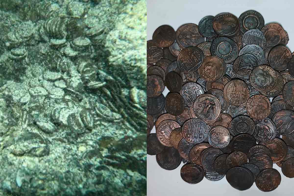 Un enorme deposito di monete di bronzo del IV secolo d.C., la meravigliosa scoperta nel mare della Sardegna 1 monete sardegna.jpg