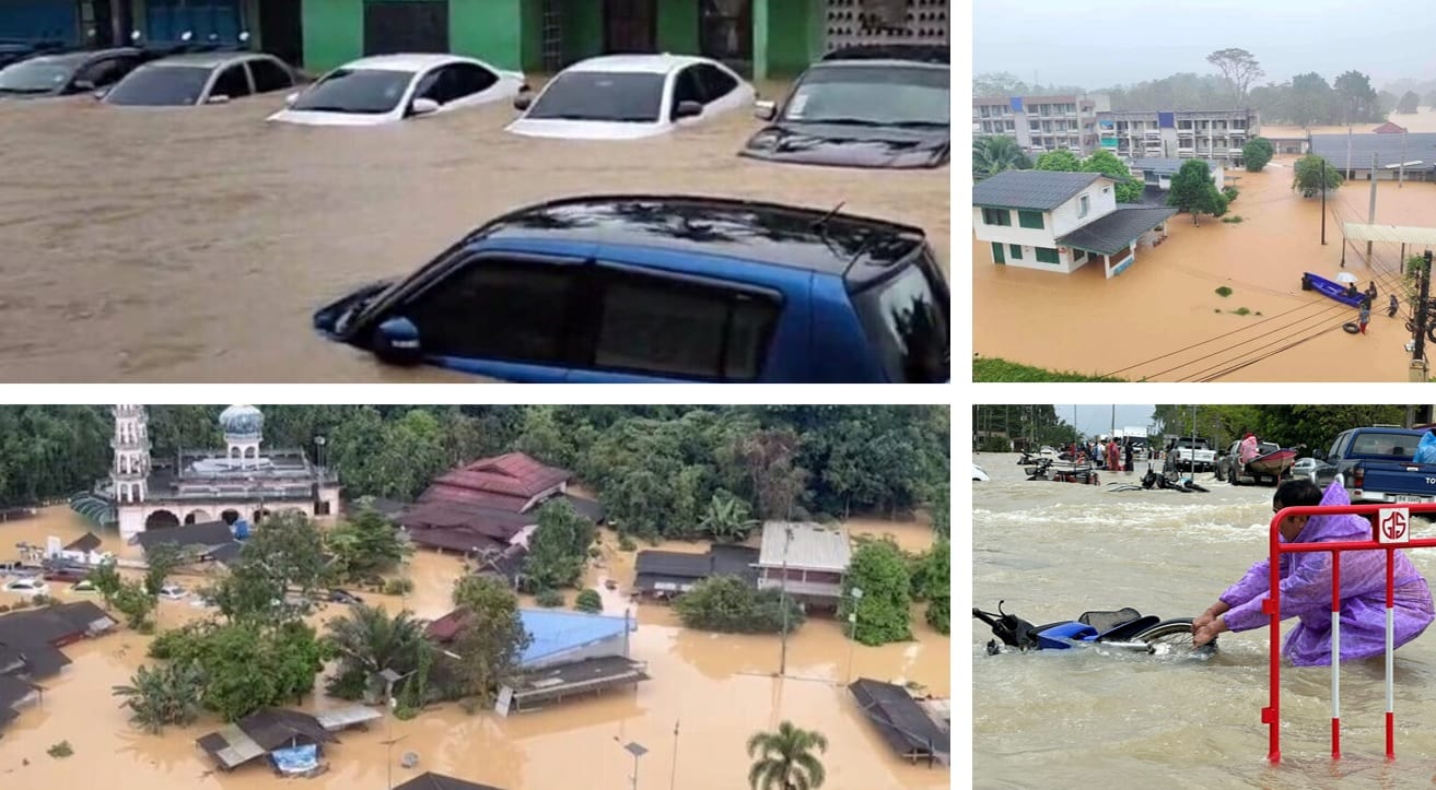 Alluvione in Thailandia: 6 morti e migliaia di sfollati a causa delle piogge torrenziali 1 Alluvione in Thailandia 6 mor.jpg