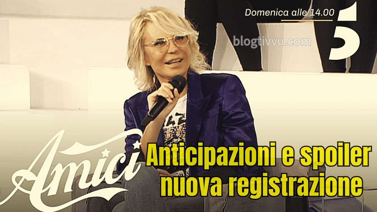 Amici 23: Spoiler Registrazione 8 dicembre – Aggiornamenti 1 Amici 23 Spoiler Registrazion.png